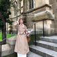 Belted Long Trench Coat DEM0012