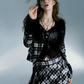 Punk Plaid Jacket＆Pleated Skirt SAP0011