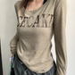 Slim Fit Round Neck Long Sleeve YLS1027