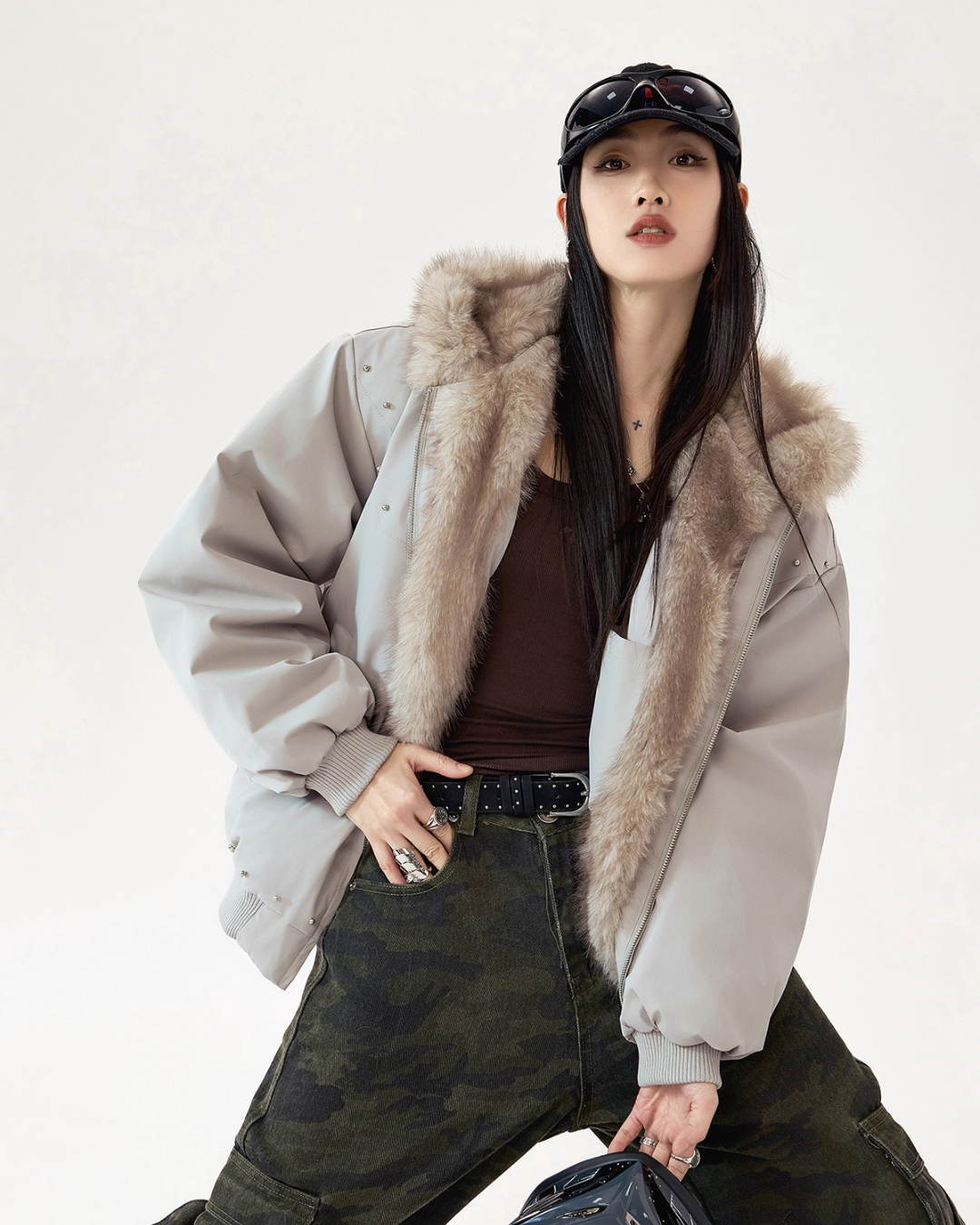 Cat Ear Fur Jacket ICM0104