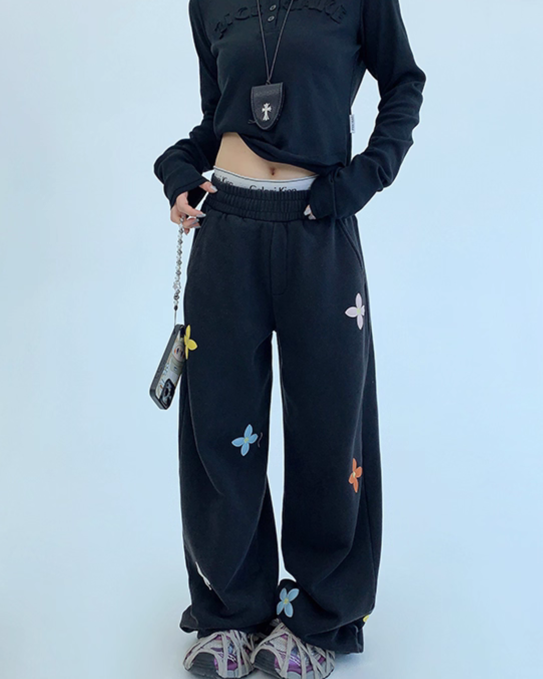 Flower Patch Sweatpants YLS0884