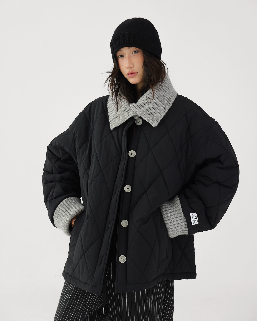 Quilted Loose Cotton Coat ACS0324