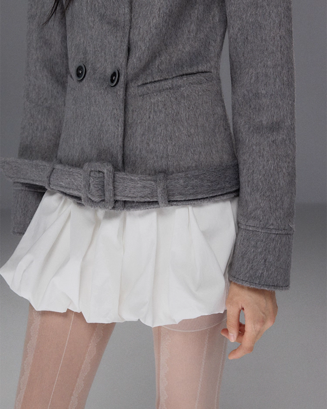 Double Breasted Wool Coat TRK0001