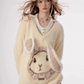 Bunny Girl Apricot Over Knit ZZF0283