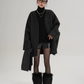 Collarless Wool Coat SRS0367