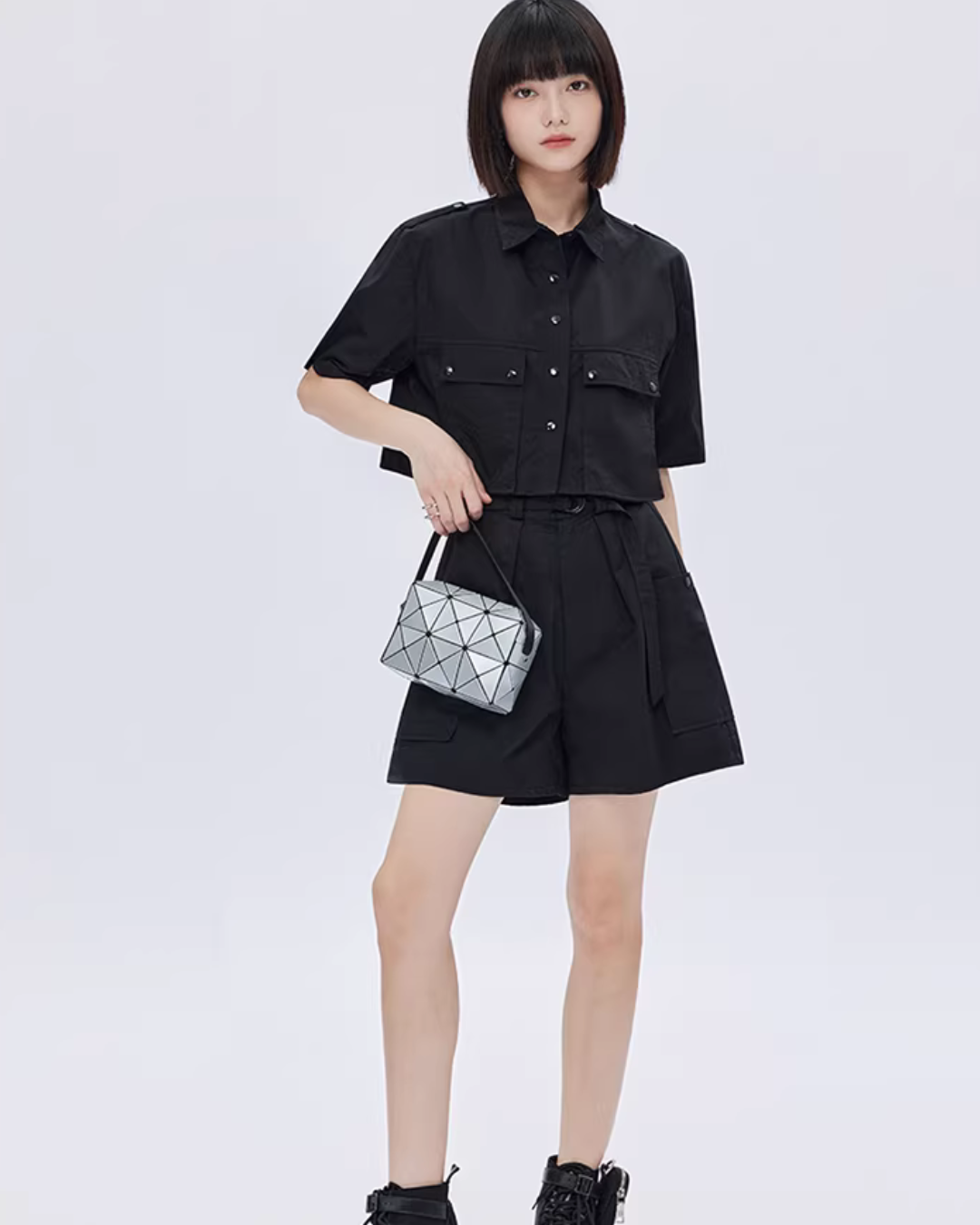 Short Short-Sleeve Shirt SHN0027