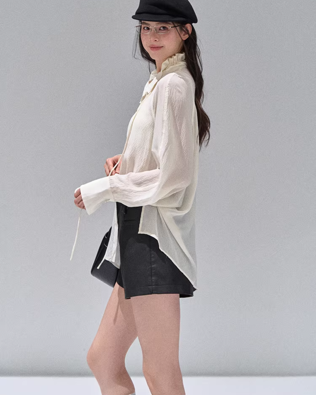 Fluffy Chiffon Shirt RCR0012