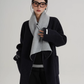 Scarf Collarless Coat SRS0412