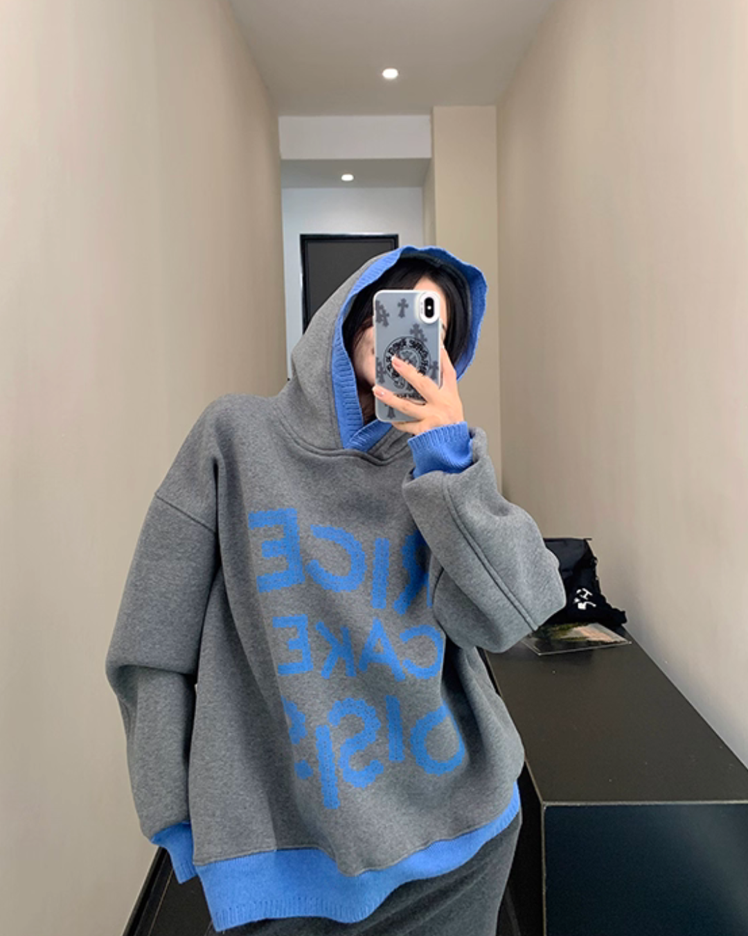 Big Logo Sweat Hoodie YLS1003