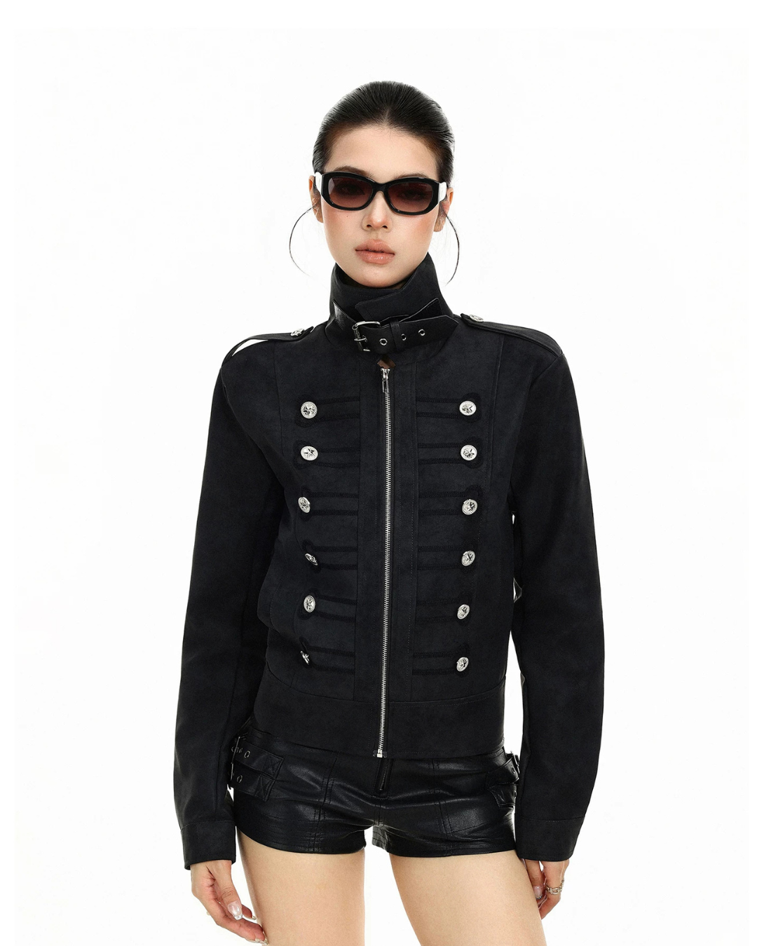 Napoleon Stand Collar Zip Jacket BGS0056