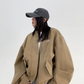 Retro Zip Up Blouson YLS0798