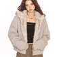 Hood Fleece Zip Up Jacket BGS0012
