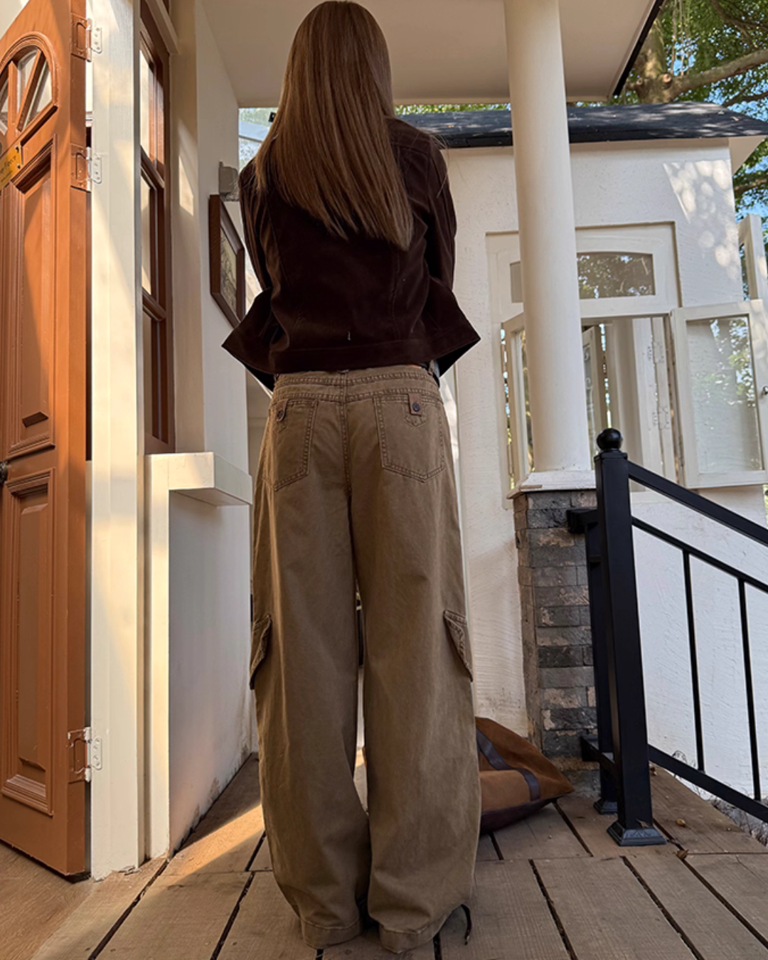 Loose Cargo Pants CYE0083