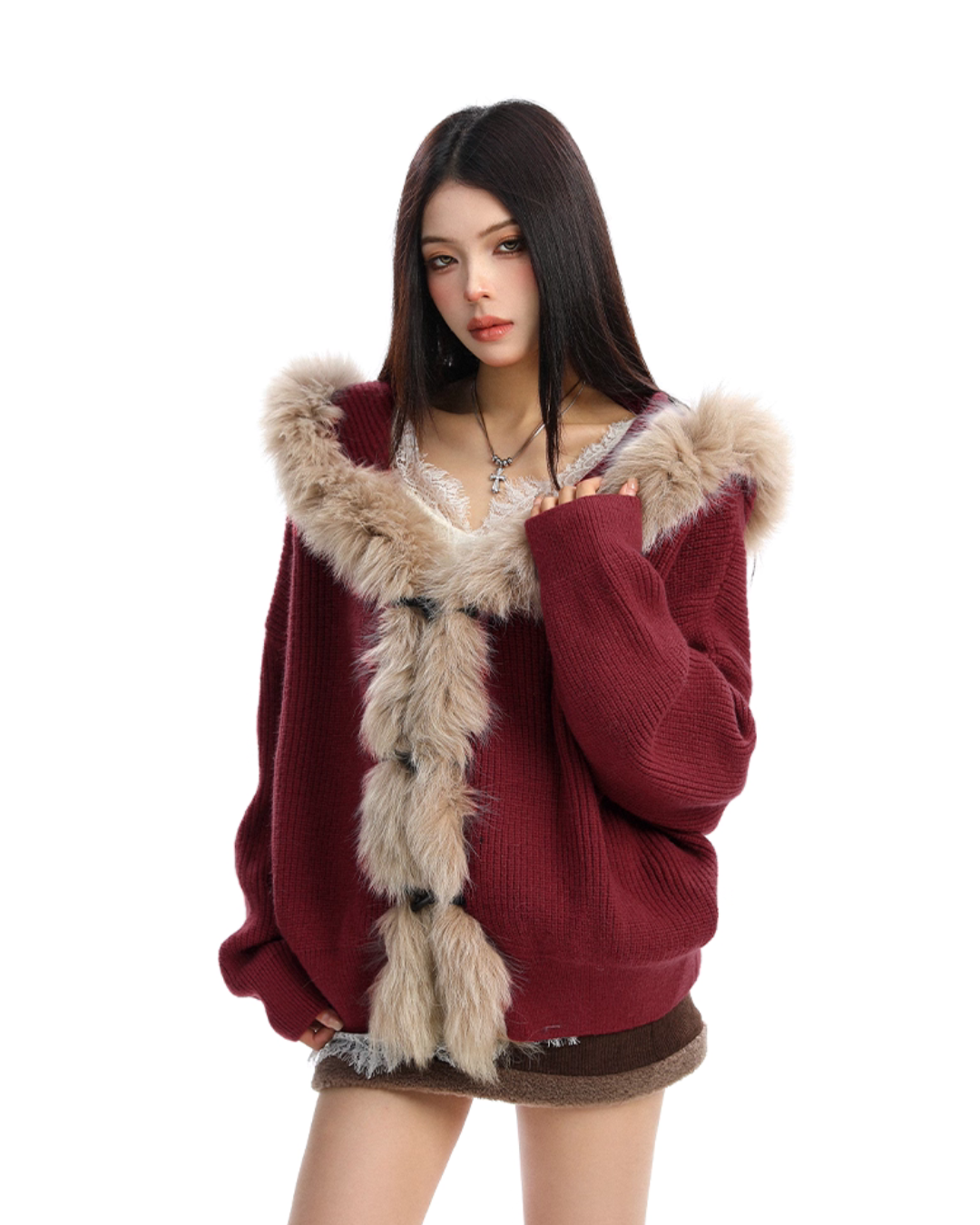 Fur Design Relax Knit BGS0030