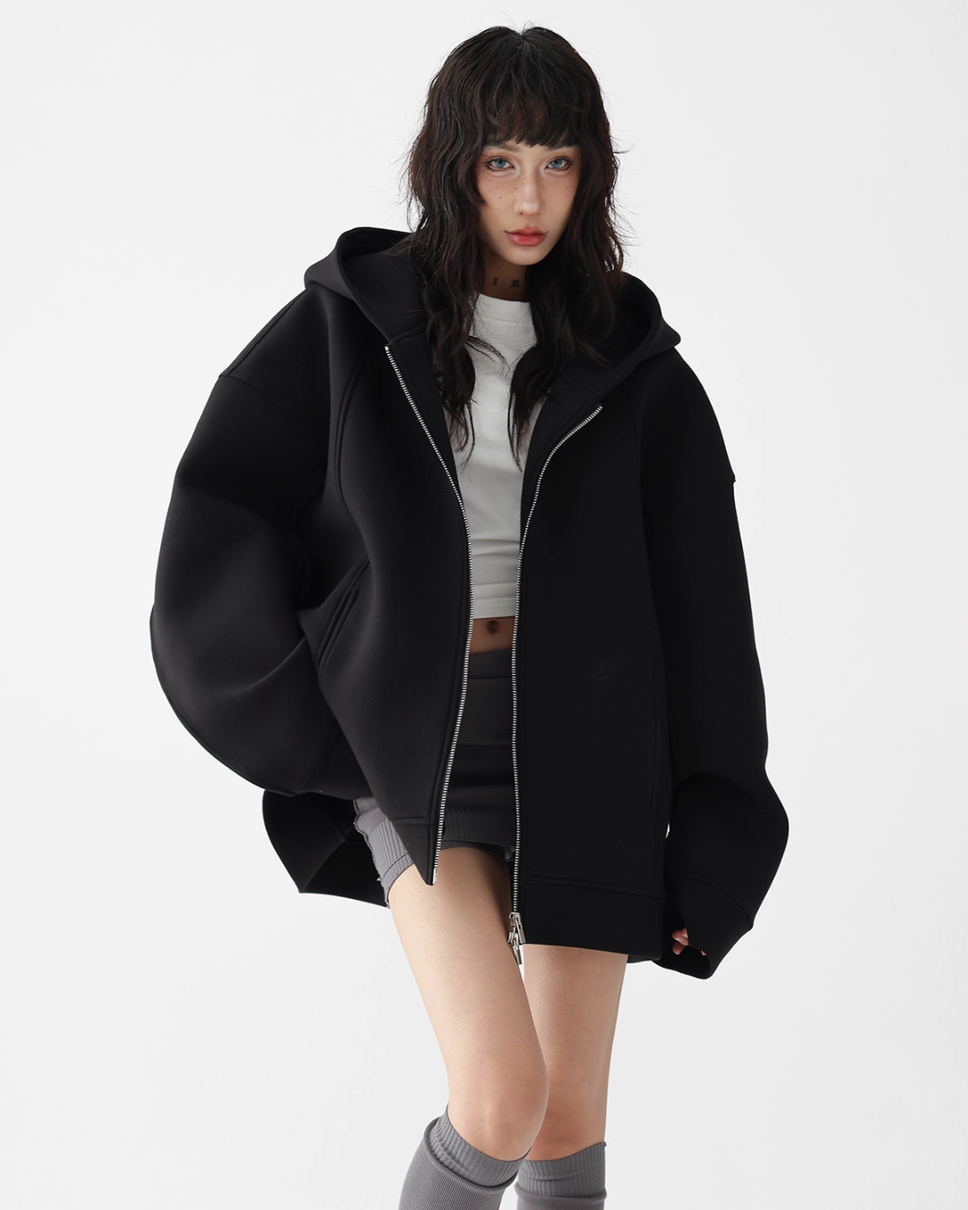 Big Silhouette Zip Hoodie ACS0291