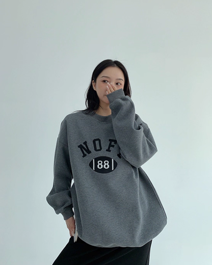 Logo Loose Sweat Top YLS0939