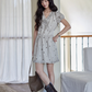 Rose Motif Girly Dress SMS0018