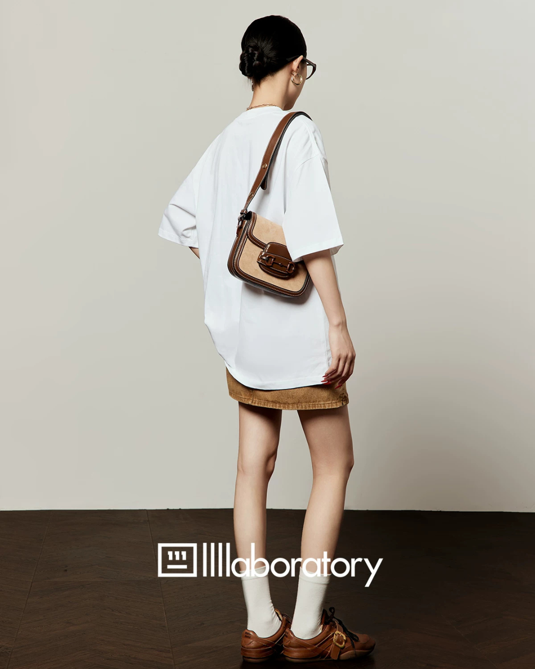 Letter Print Short-Sleeve T-Shirt LLA0651