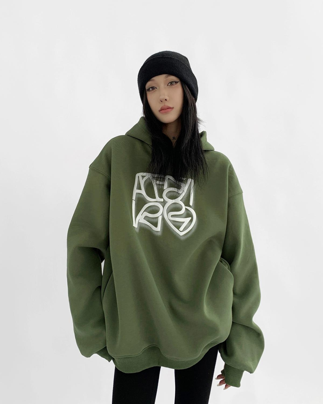 Logo Big Silhouette Hoodie ACS0057