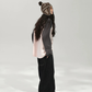 Henley Neck Raglan Sleeve Long-Sleeve T-Shirt ACS0382