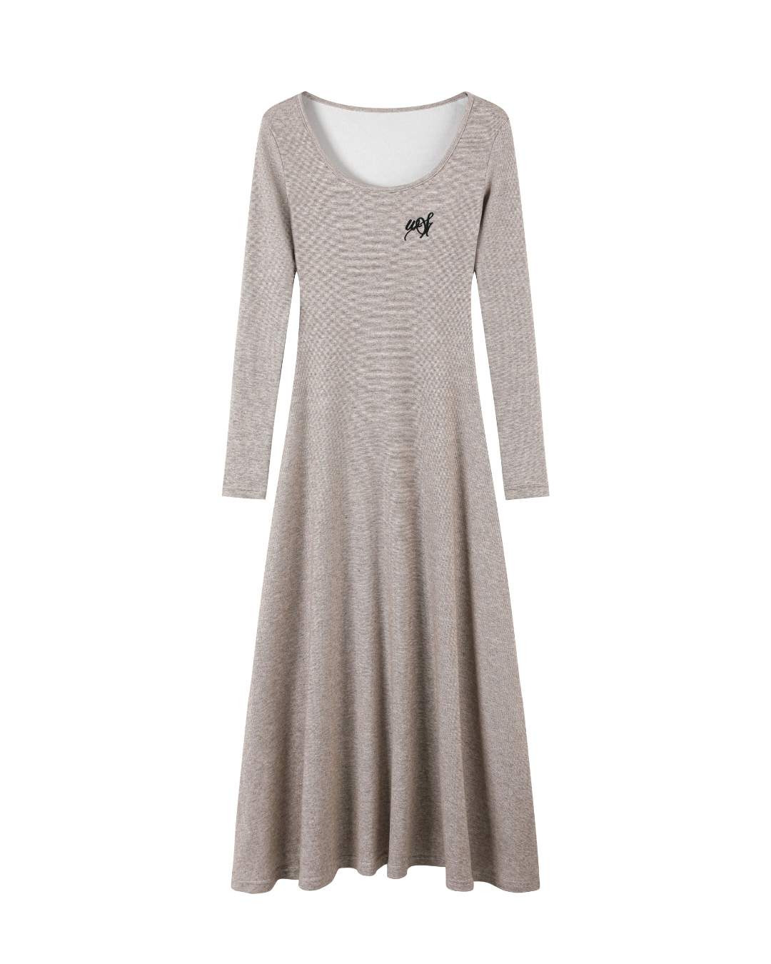 High-Neck Knit Top / Mini Skirt / Tight Long Dress / High-Neck Long Sleeve T-Shirt WEO0070