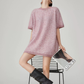 Shaggy Knit Mini Dress FER0125