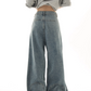 Vintage Unique Wide Denim Pants HGX0011