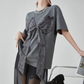 Race Ribbon Oversize T-shirt FER0152