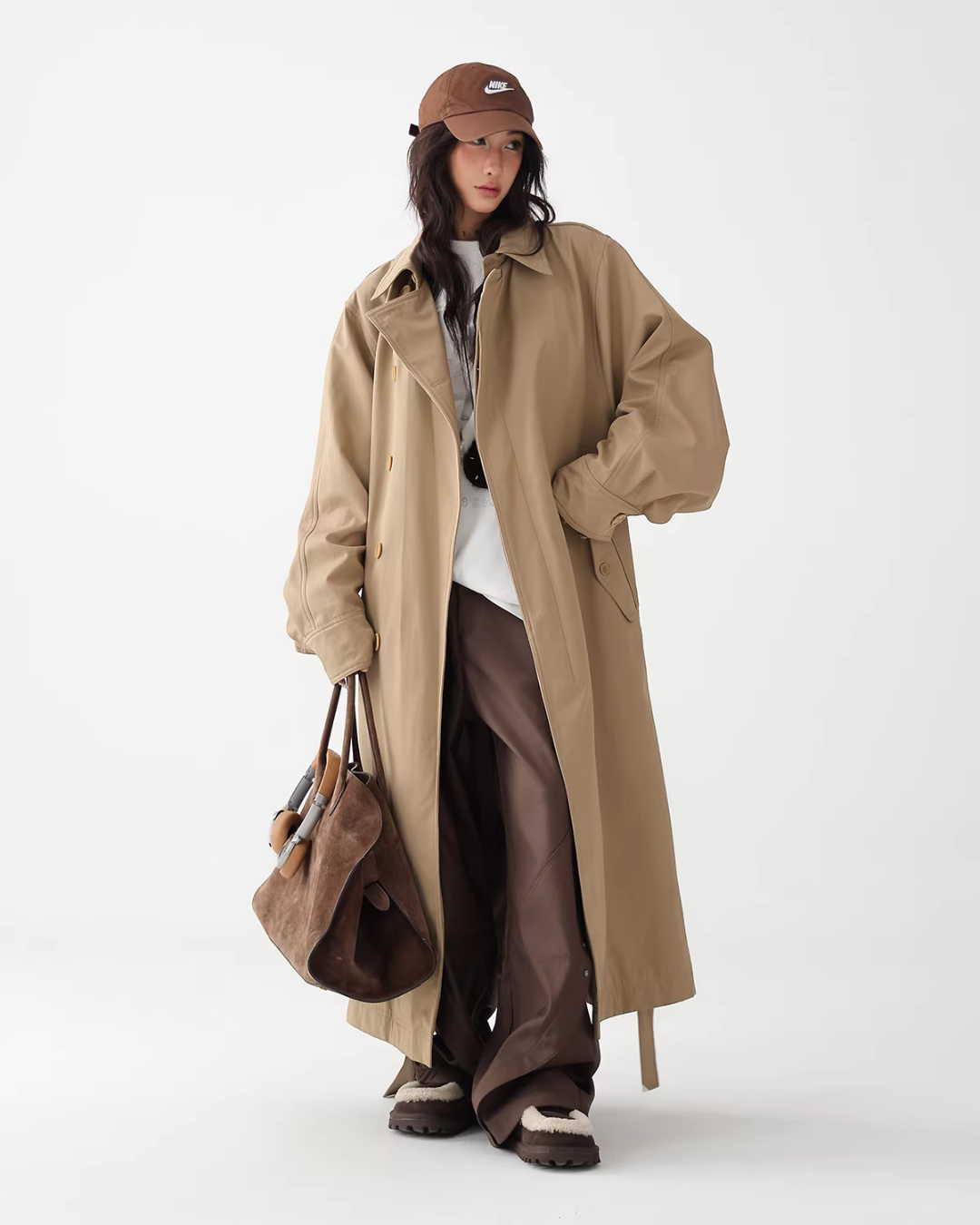 British Light Brown Long Coat ACS0353