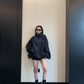 Loose-Fit Stand-Neck Jacket YLS1040