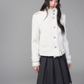 Stand Collar Wool Coat TRK0007