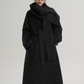 Belt Design Wool Long Coat SRS0322