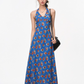 Halter Neck Floral Dress / Round Neck Cardigan WEO0049