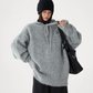 Wool Knit Hoodie Pullover ACS0317