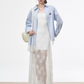 Lace Long Dress / Long Sleeve Shirt  WEO0052