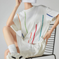3D Embroidery T-Shirt Dress FER0185