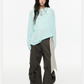 Gingham Sash Belt Wide Cargo Pants EZK0104