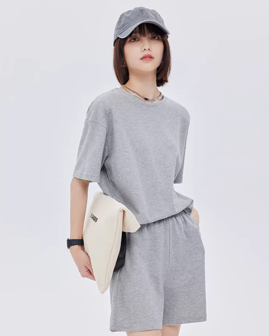 Relaxed Oversized T-Shirt / Shorts SHN0031