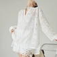 Patchwork Lace Shirt / Shorts FER0130