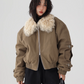 Fur Collar Retro Jacket ACS0213