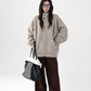 Stand Collar Knit Jacket ACS0352