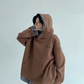 Layered-Style Sweatshirt Hoodie YLS0954