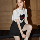 Heart Logo Short Sleeve T-Shirt KMV0014