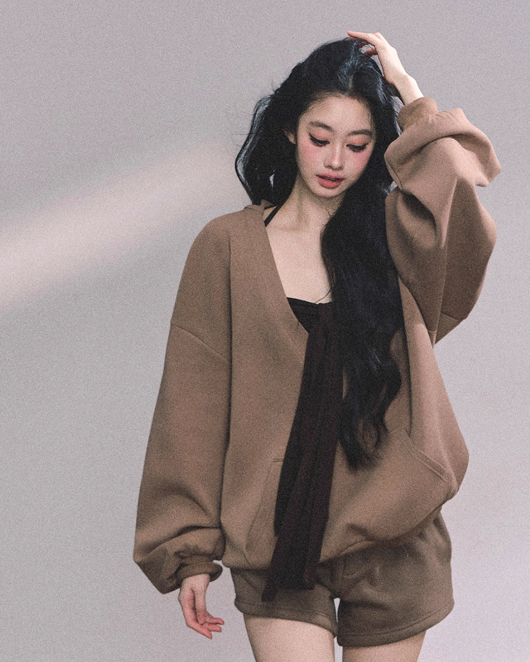Relax Sweatshirt Hoodie/Shorts LAS0045