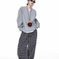 Henry Neck Long Sleeve Top ICM0078