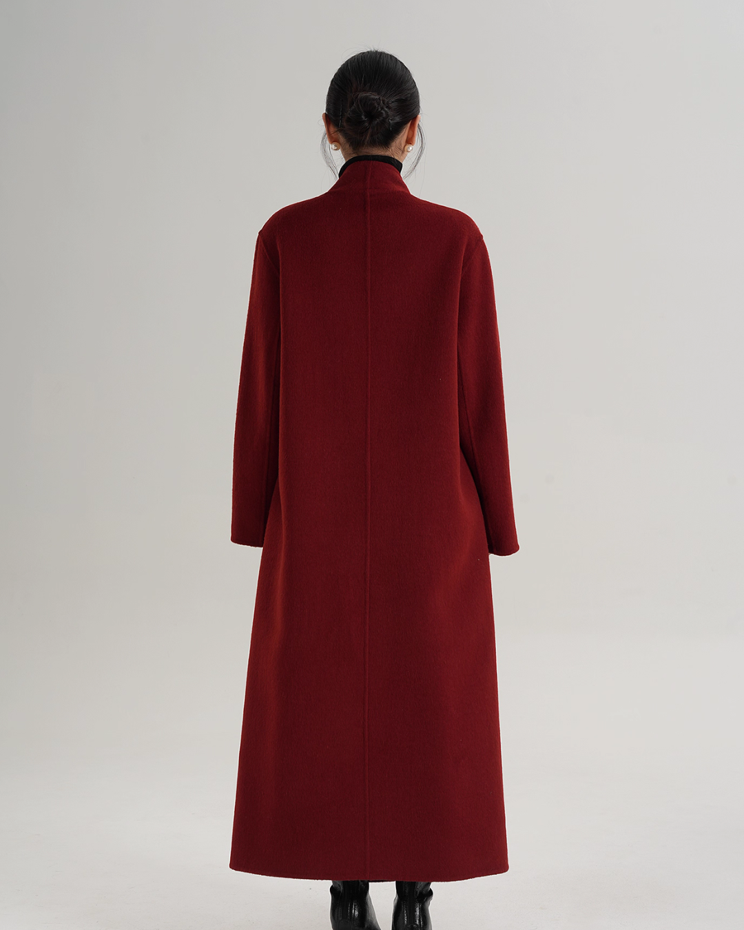 Elegant Wool Long Coat SRS0385
