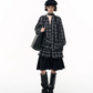 Plaid Ruffled Long Sleeve Shirt SHE0009