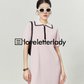 Pink Polo Neck Dress LLA0210