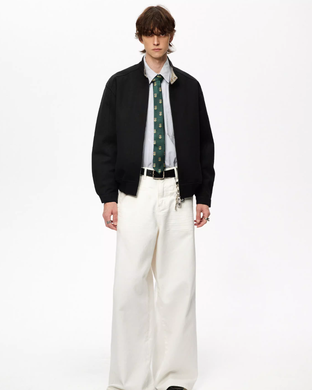 Stand Collar Basic Jacket NDC0009