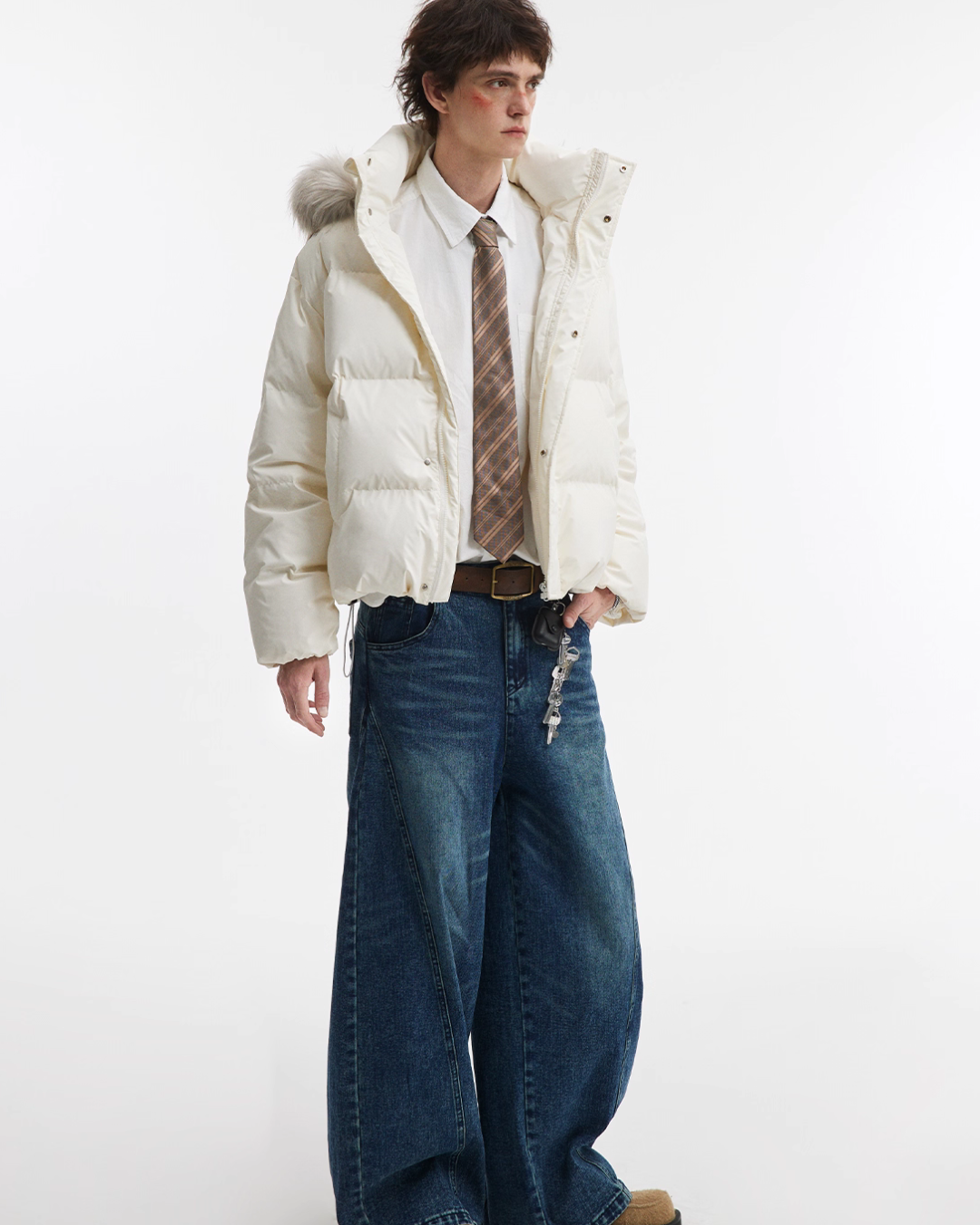 Hood Fur Down Jacket NDC0004